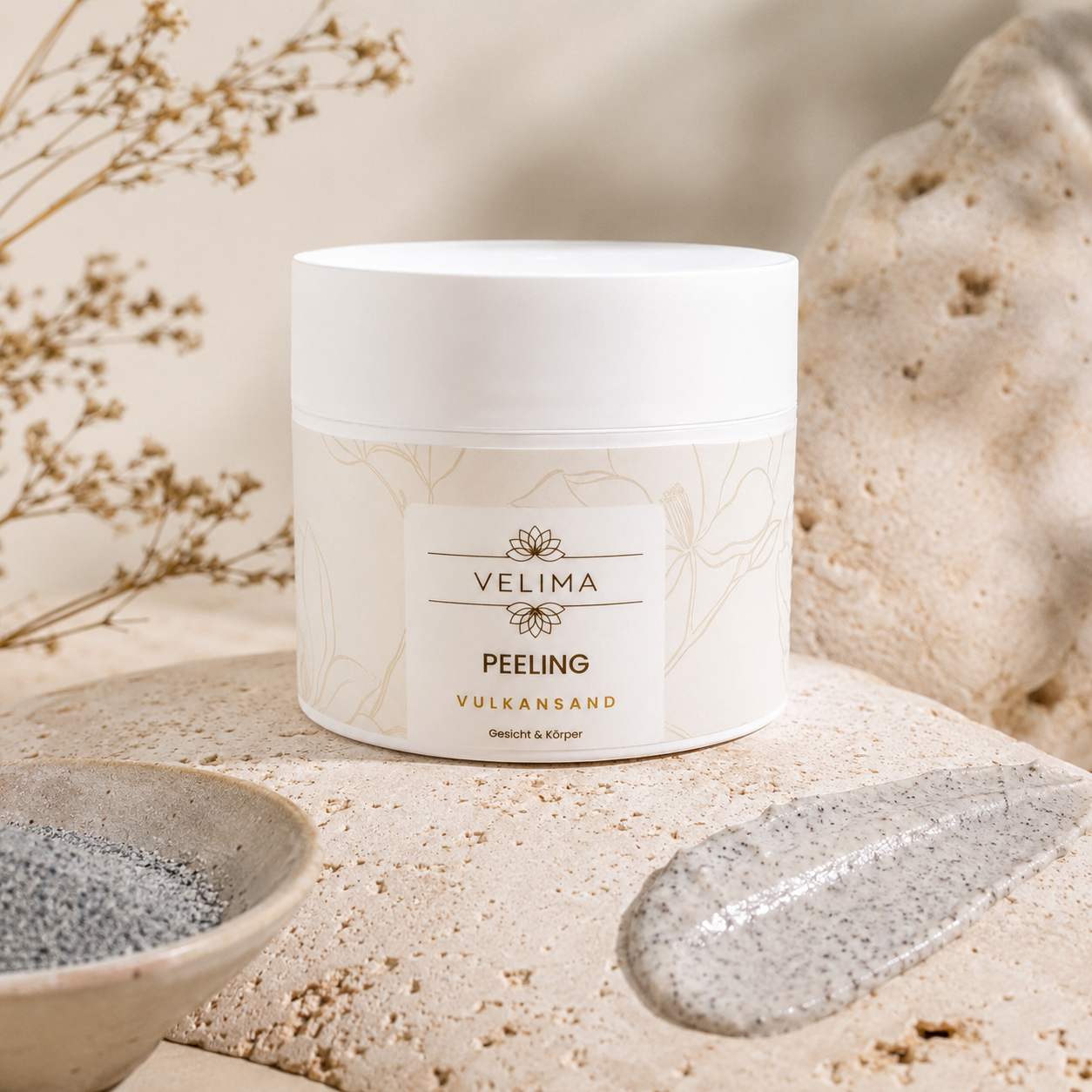 Vulkansand Peeling